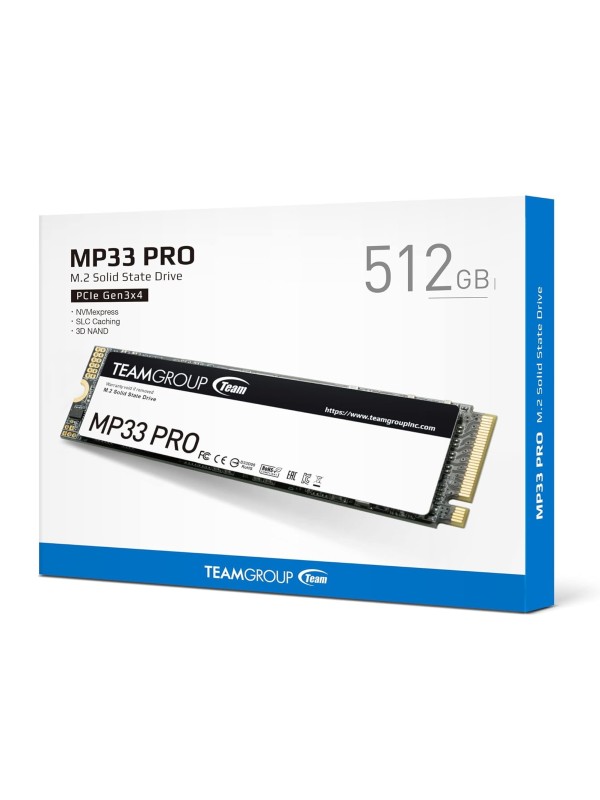 Team Group 512GB Internal SSD MP33 PRO M.2 PCIe Gen3x4 SSD